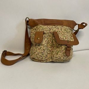 American Eagle Floral Cross Bag/Purse